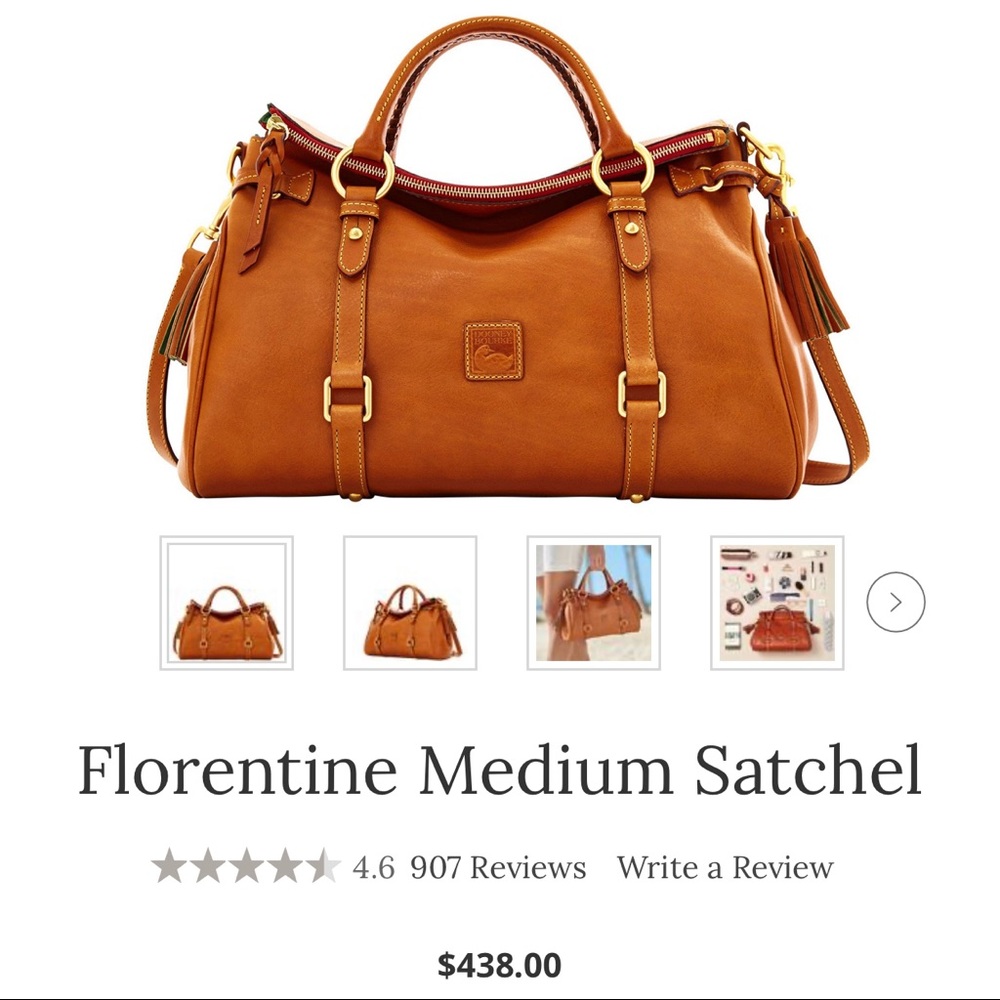 Dooney and Bourke Florentine Medium Satchel